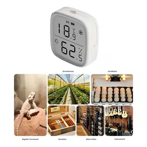 Sonoff SNZB 02D - Sensor Temperatura y Humedad con Display LCD Zigbee - Imagen 3