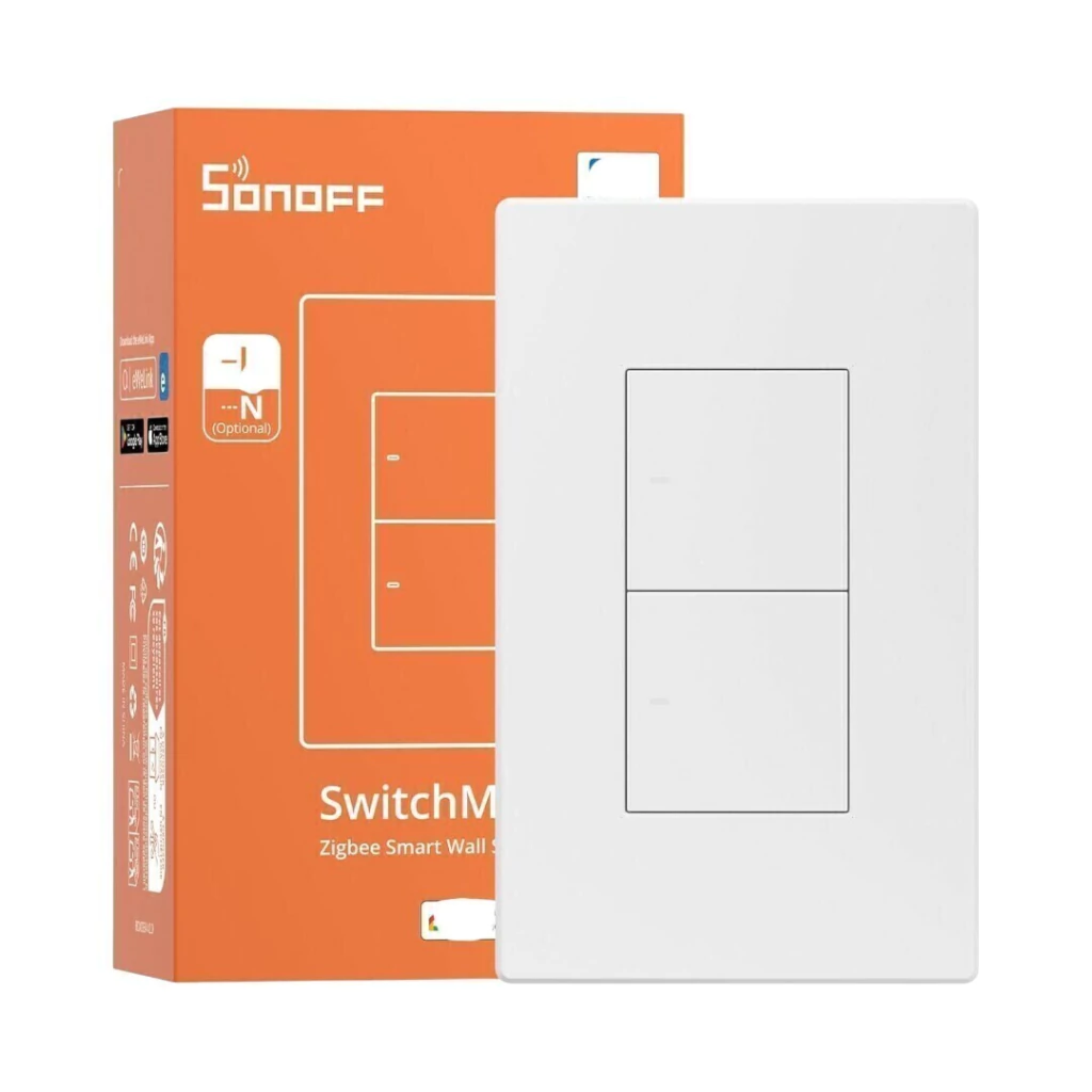 Sonoff ZBM5 - Interruptor de Pared (2 canales) Zigbee