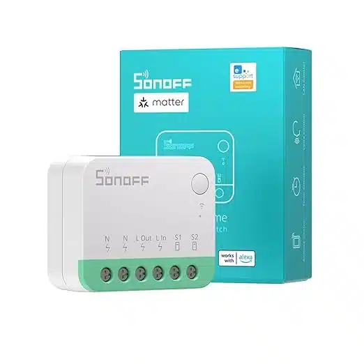 Sonoff MINIR4M - Relé Interruptor Inteligente WiFi Matter HomeKit