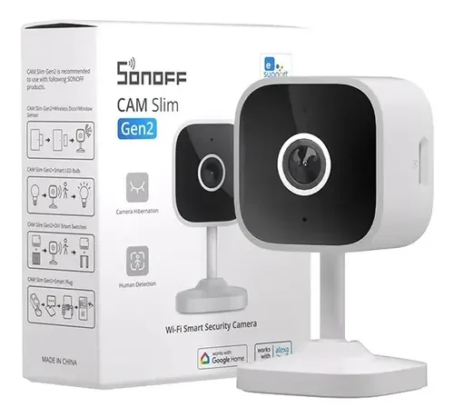Sonoff CAM Slim Gen2 - Camara Full HD 1080P WiFi