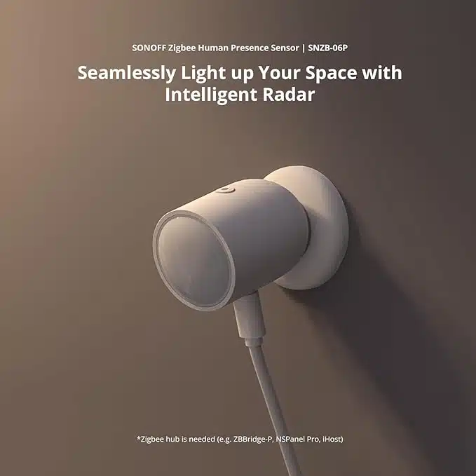 Sonoff SNZB 06P - Sensor de Presencia Humana Zigbee - Imagen 3