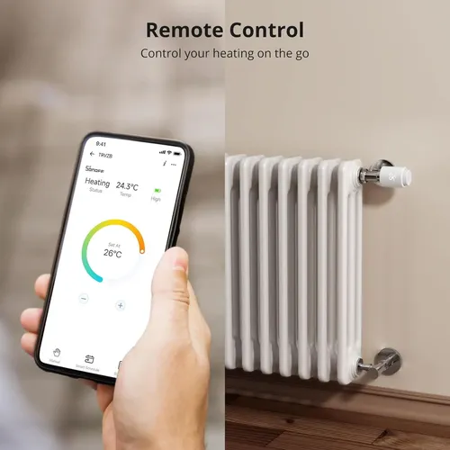 Sonoff TRVZB - Válvula para radiador calefacción Zigbee - Imagen 2